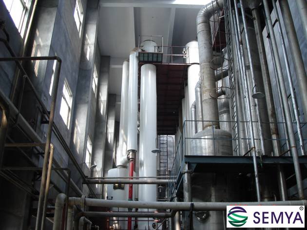 玉米浸泡液三效降膜蒸發器