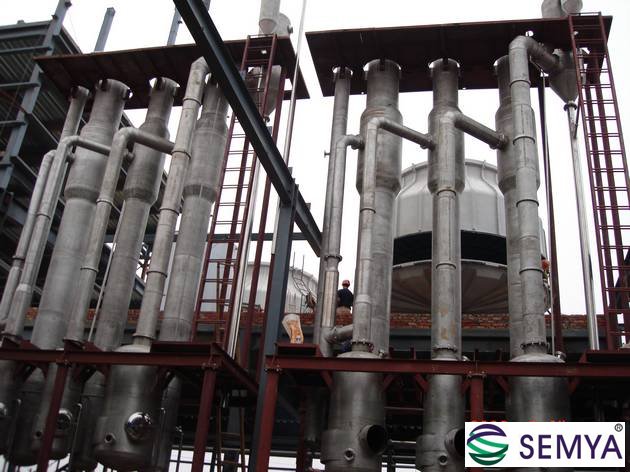 玉米浸泡水三效降膜蒸發器