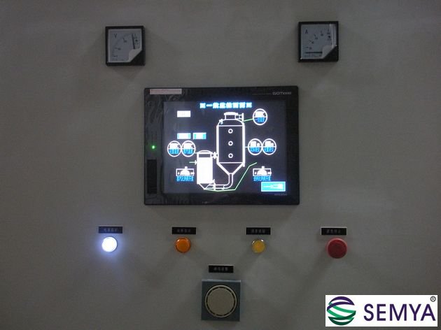 全自動外循環蒸發器PLC控制面板